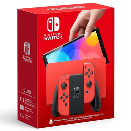 Nintendo Switch - OLED Model: Mario Red Edition Console (64GB)