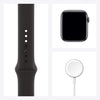 New Apple Watch SE (GPS + Cellular, 44mm) - Space Gray Aluminum Case with Black Sport Band