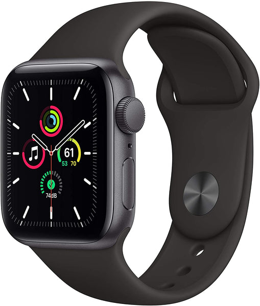 Apple watch se space gray best sale aluminum case black sport band