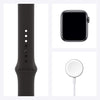 New Apple Watch SE (GPS + Cellular, 40mm) - Space Gray Aluminum Case with Black Sport Band