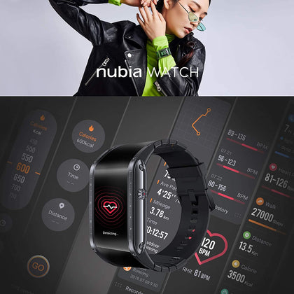 Nubia Curved OLED Screen Smart Watch