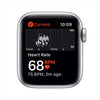 New Apple Watch SE (GPS, 44mm) - Silver Aluminum Case with White Sport Band