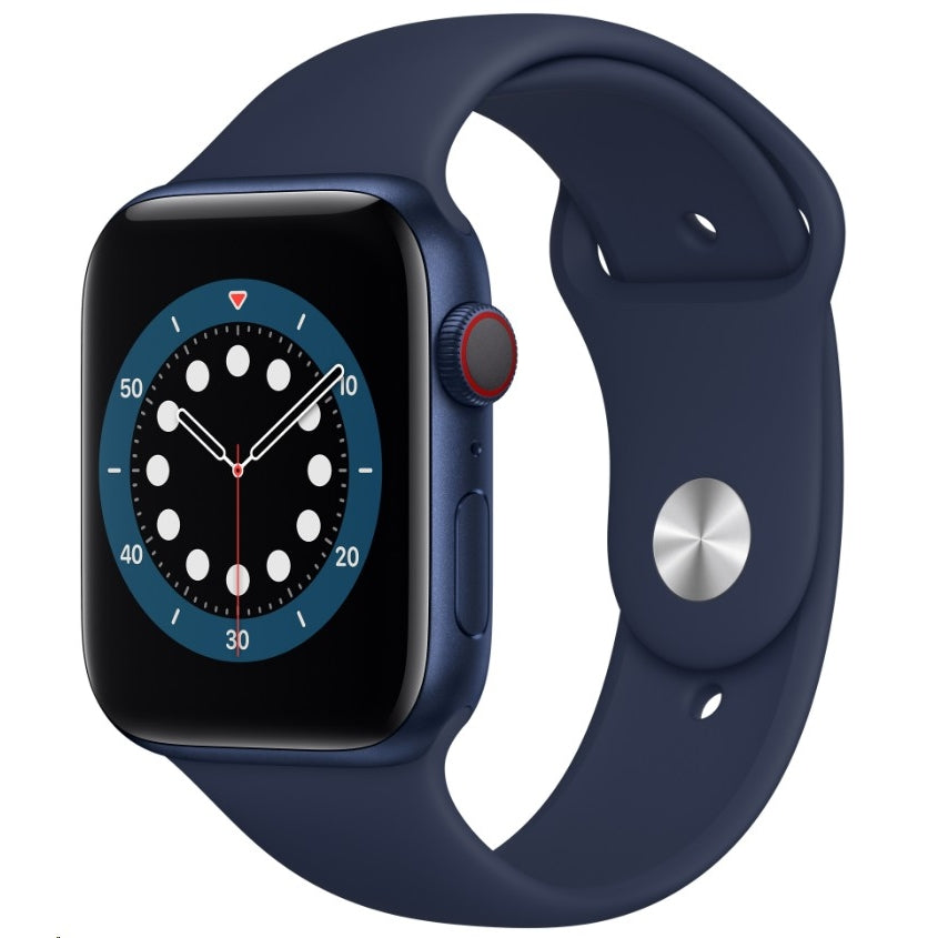 Apple Watch Series 7 - 45mm (GPS + Cellular) Blue Aluminum Case with Sport Band