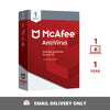 McAfee Anti-Virus - 1 PC, 1 Year